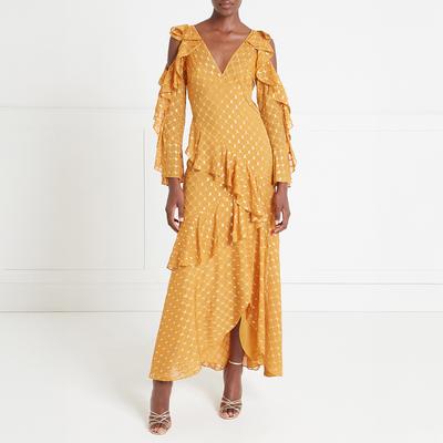 【PHASE EIGHT】Elaina Printed Tiered フローラル Dress PHASE EIGHT Elaina Printed Tiered Midi Dress | endource
